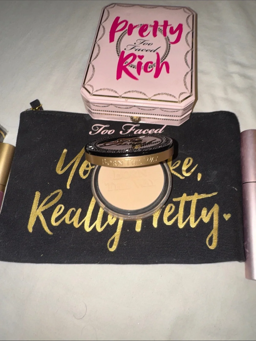 Too Faced compact “pretty